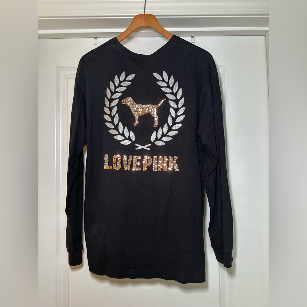 VS PINK Sequin Long Sleeve